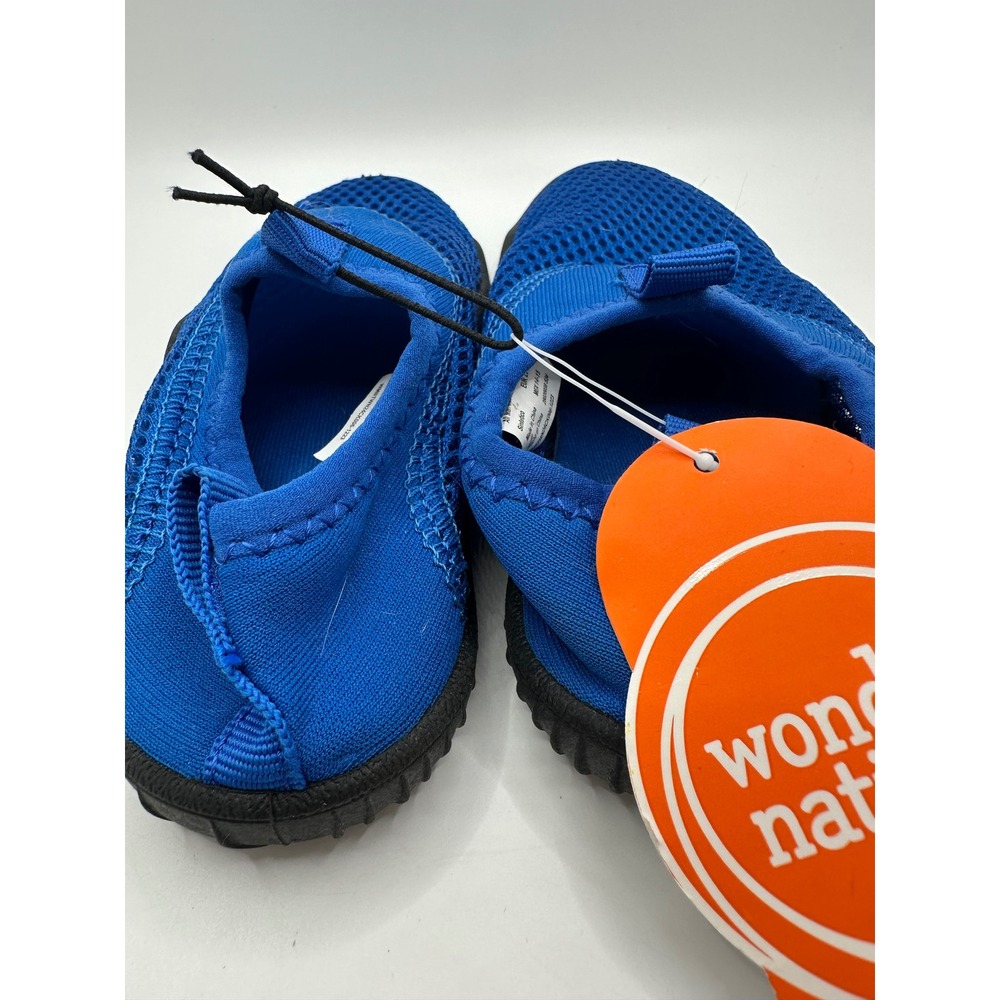 Wonder Nation Blue Kids Water Shoes Aqua Size 7-8 Toddler‎ Beach Pool Shoes - Picture 3 of 6